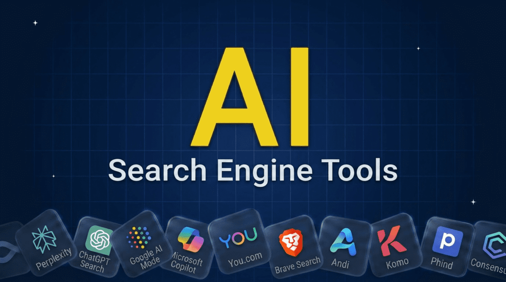 12 Best AI Search Engine Tools in 2026 (Tested & Ranked)